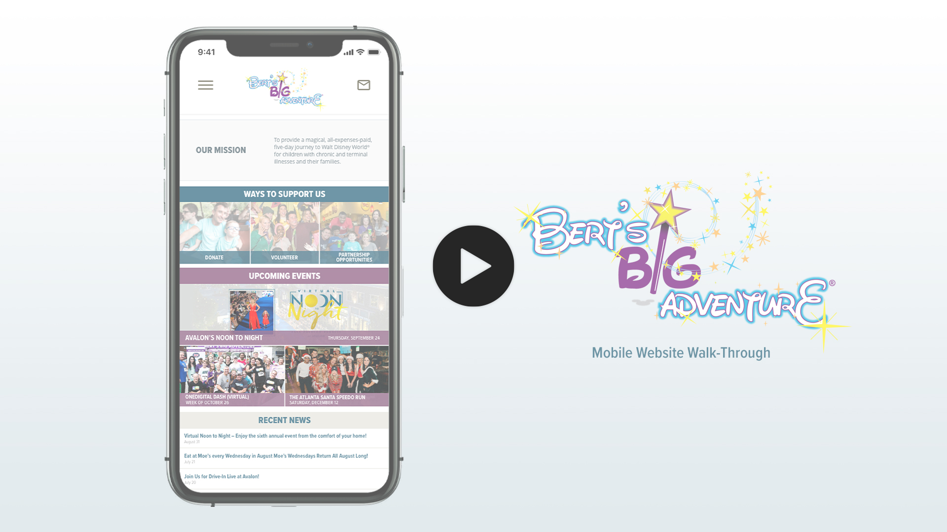 Bert's Big Adventure Mobile Responsive Web Design Walk-Through